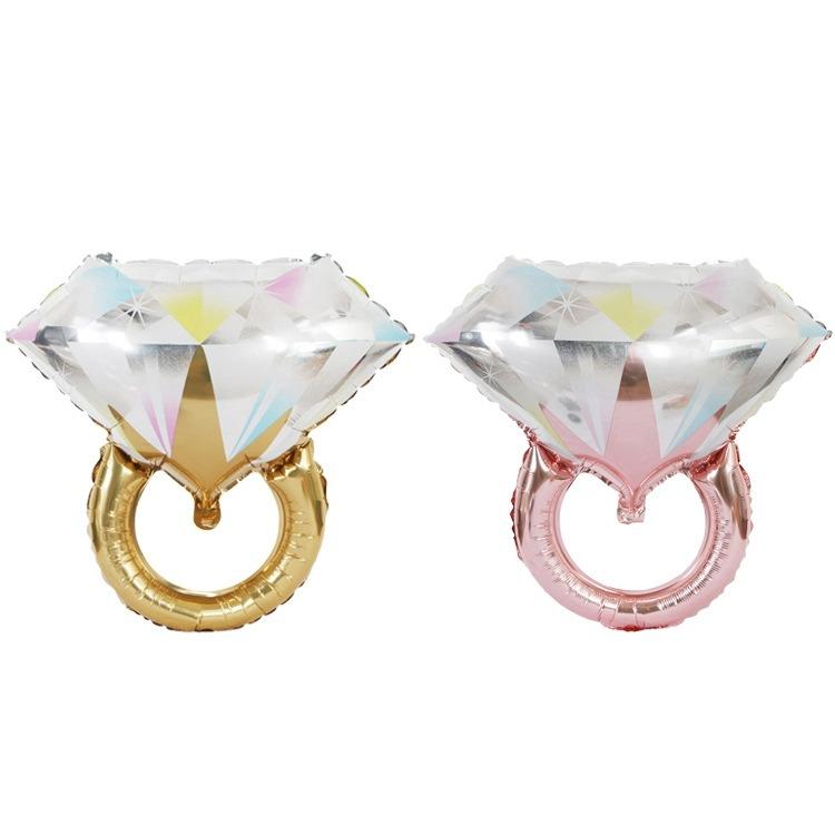 Large Foil Diamond Ring