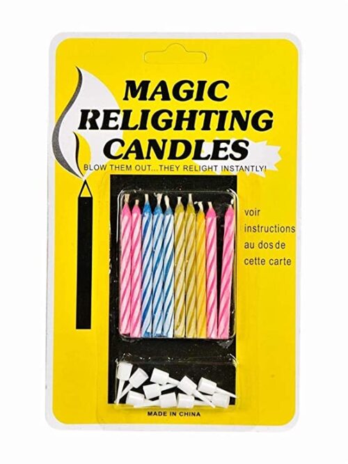 Magic Relighting Candles