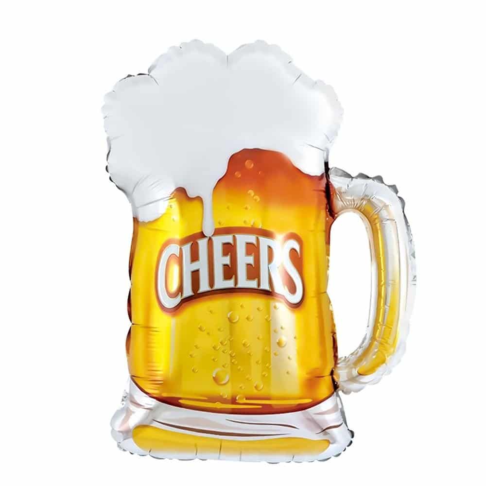 Oversized Cheers Beer Foil Balloon