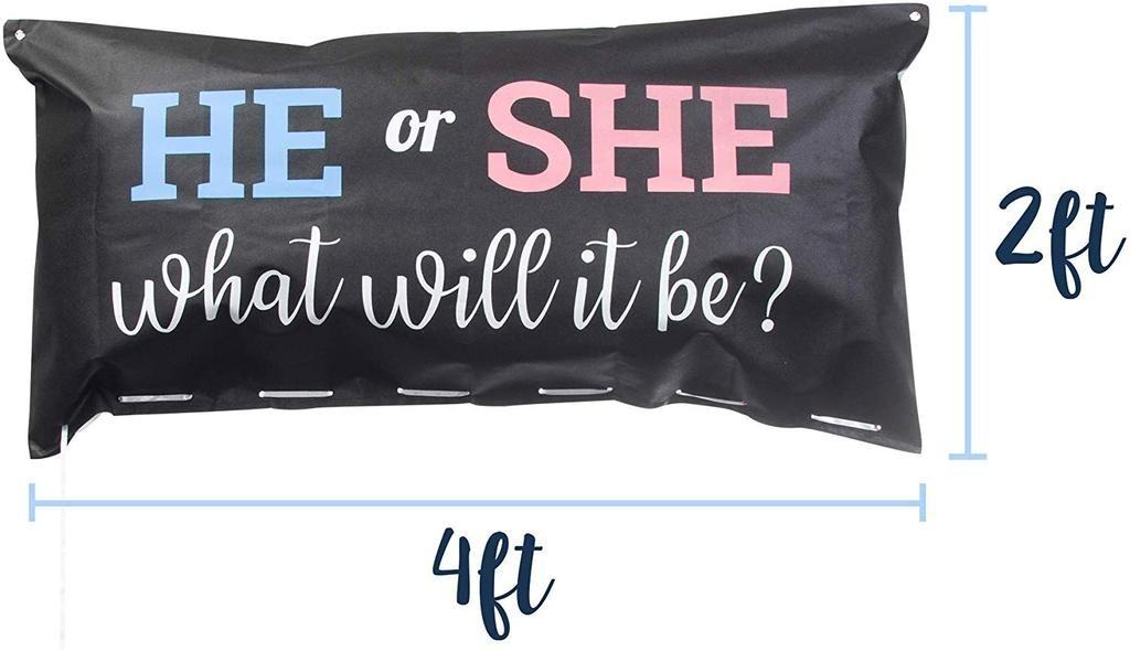 Gender Reveal Balloon Drop Bag
