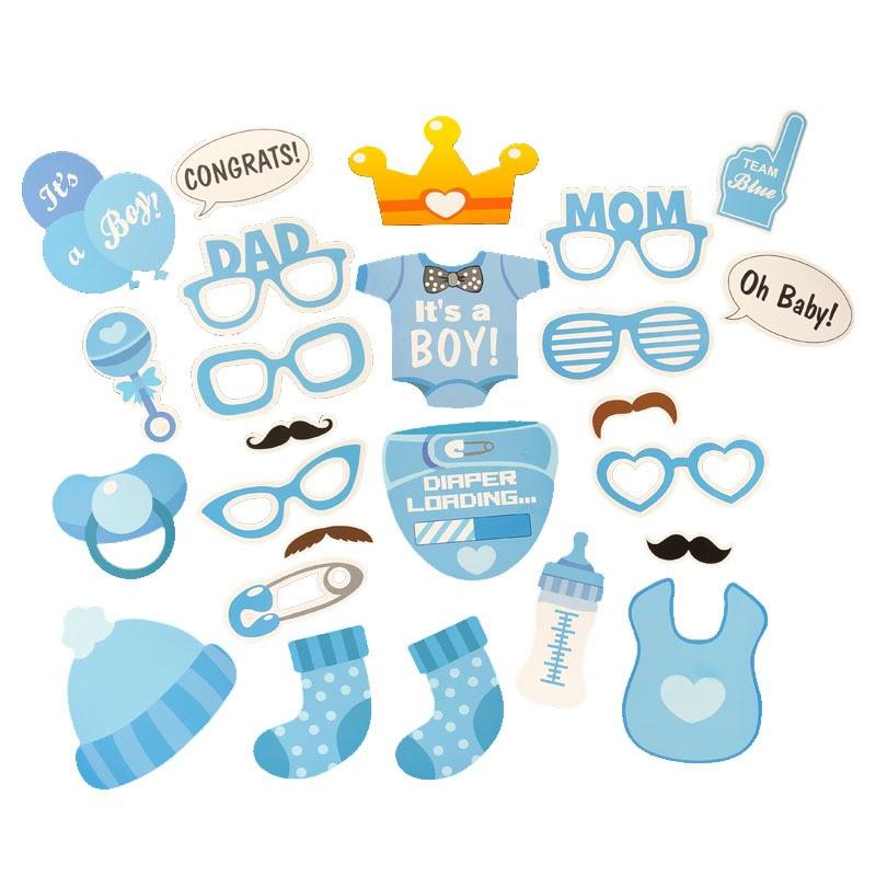 30 pieces Gender Reveal Props