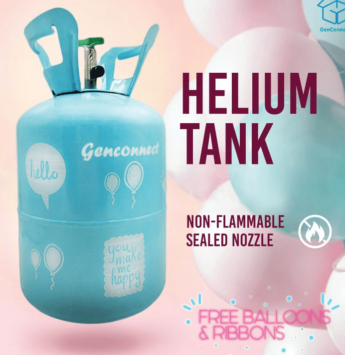 Small Helium Disposable Tank (100% Pure Helium)