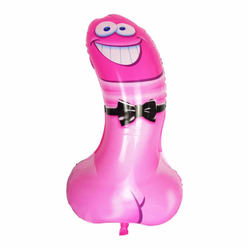 Oversized Black Tie Penis Balloon