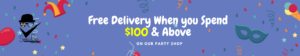 Free Delivery When you Spend $100 & Abpve (3)